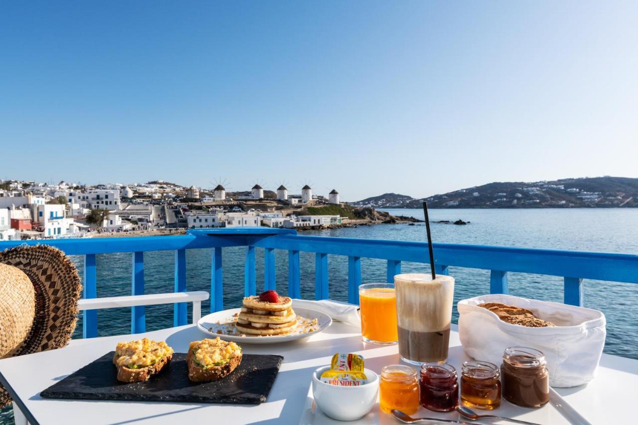 Bluetopia Suites Mykonos Town Esterno foto