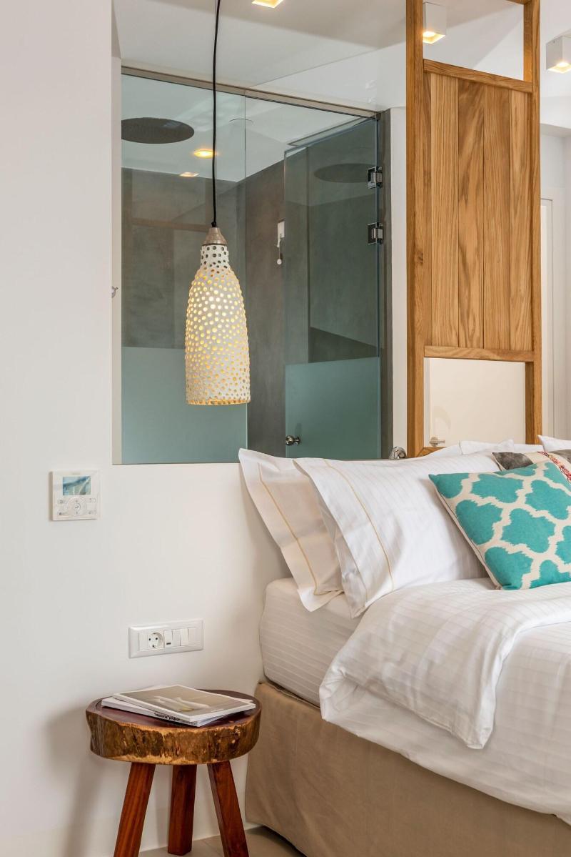Bluetopia Suites Mykonos Town Esterno foto