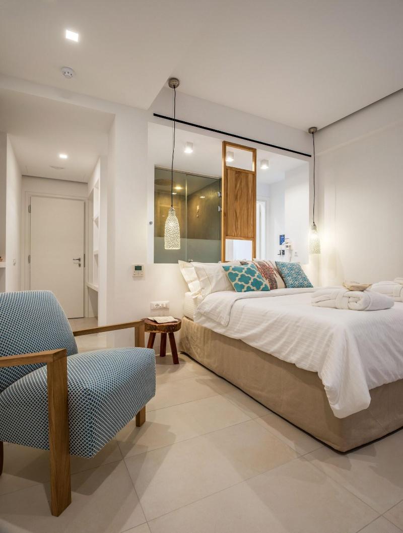 Bluetopia Suites Mykonos Town Esterno foto
