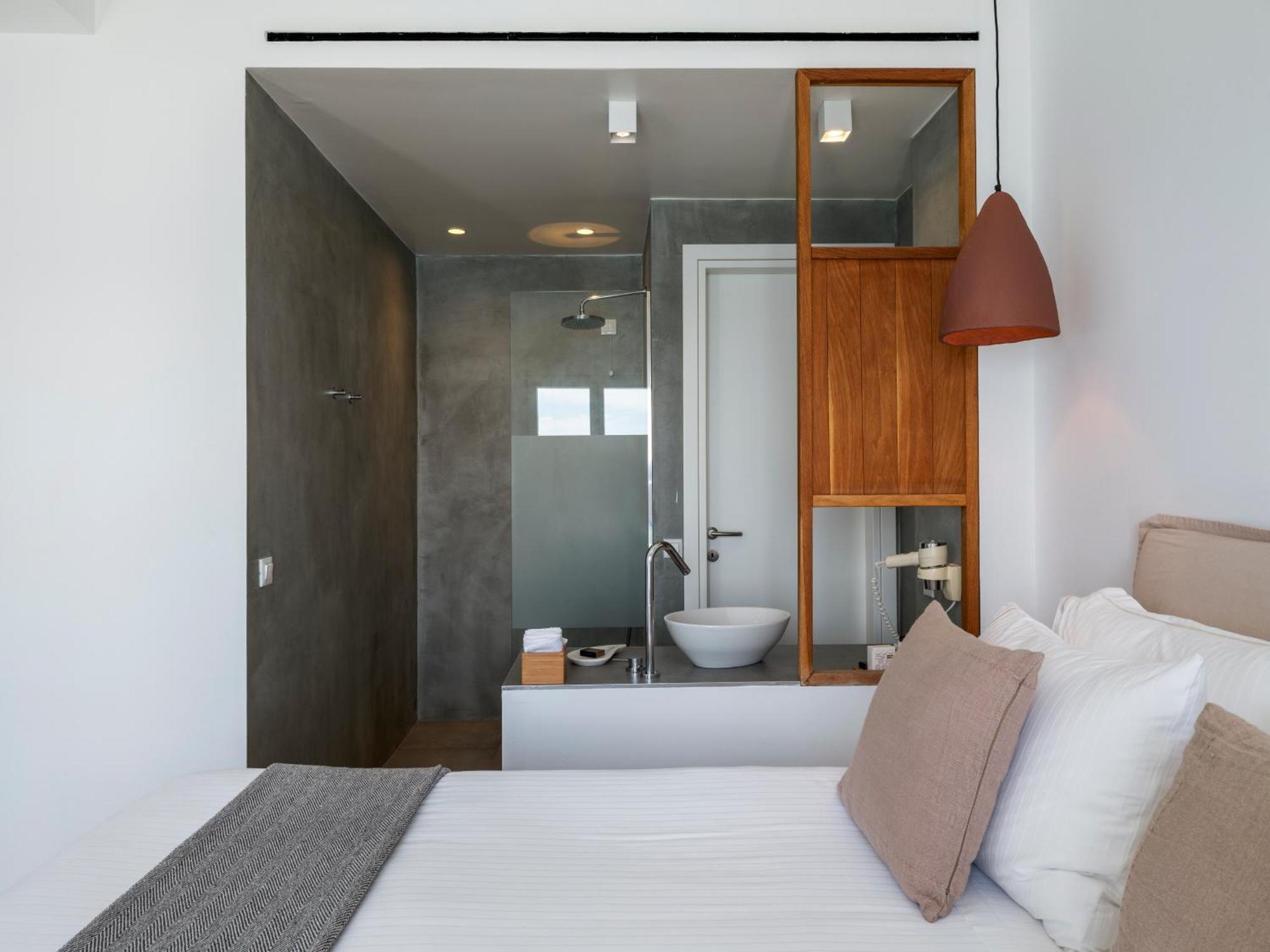 Bluetopia Suites Mykonos Town Esterno foto