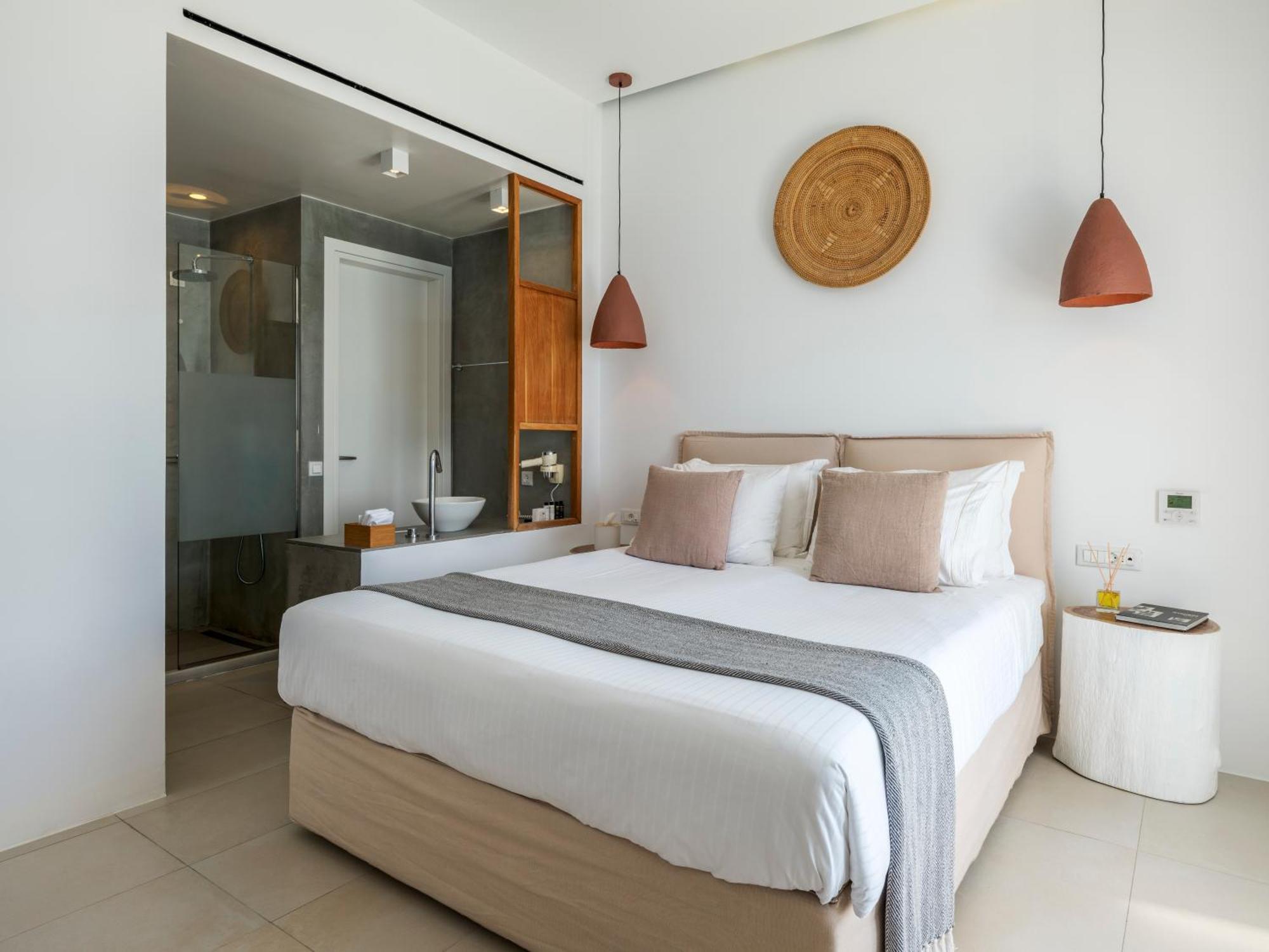 Bluetopia Suites Mykonos Town Esterno foto